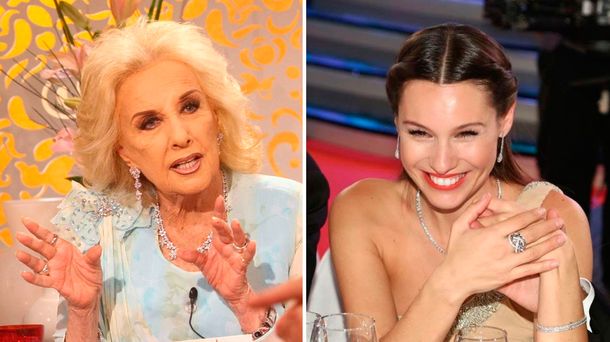 El mensaje de Pampita a Mirtha contándole que había cortado con Nacho Viale