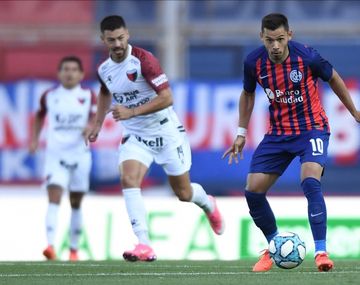 San Lorenzo rescató un empate ante  Colón en un partido emocionante