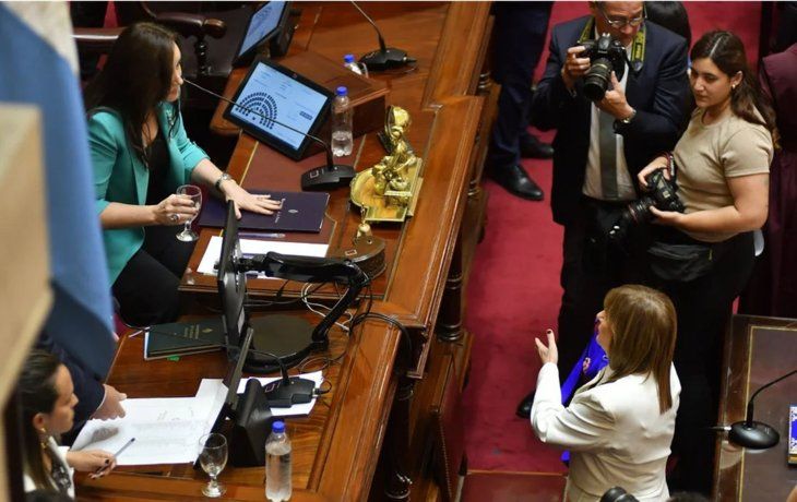 Cruce entre Victoria Villarruel y Patricia Bullrich.