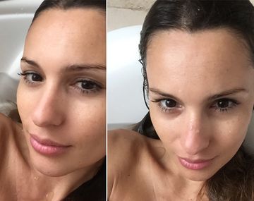 El infartante baño de espuma de Pampita