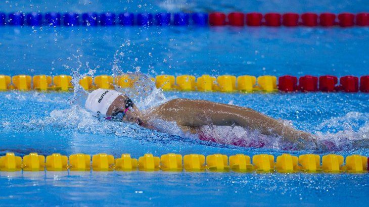 Delfina Pignatiello quedó afuera de la final en 800 libres