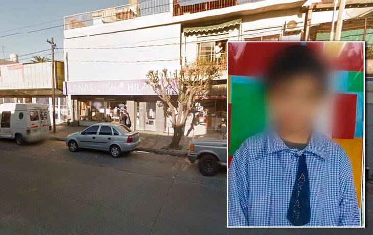 Me ponen una curita y nos vamos, dijo el nene baleado en un asalto