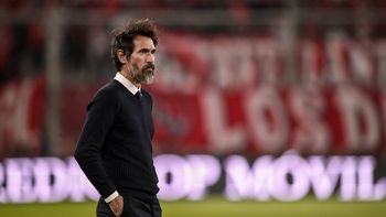 El ahora exentrenador de Independiente, Eduardo Domínguez. El ahora exentrenador de Independiente, Eduardo Domínguez.