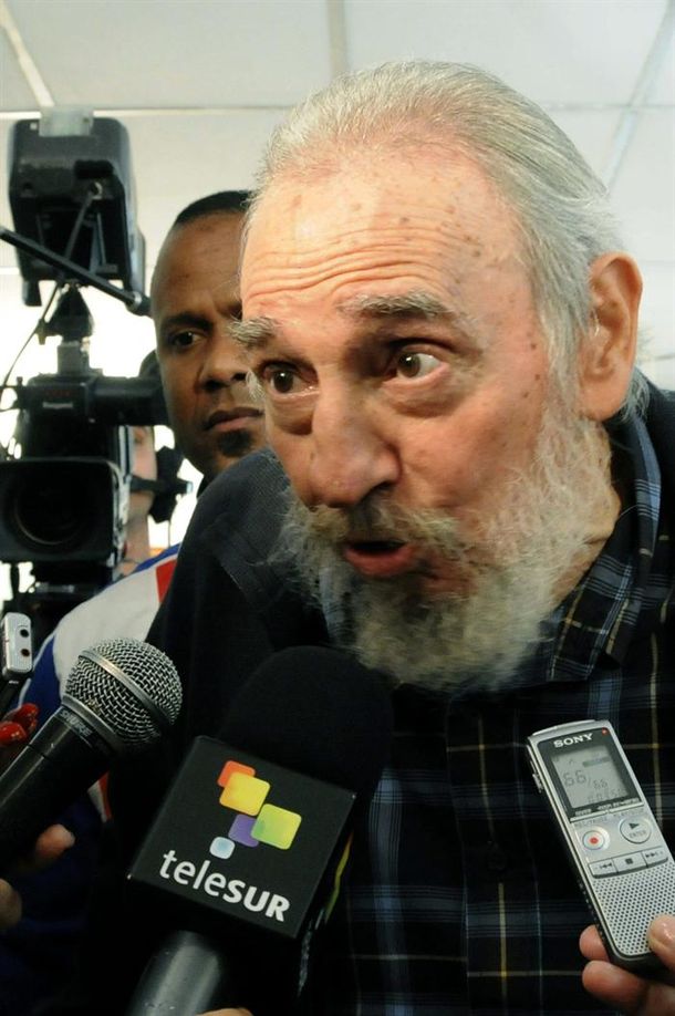 Reapareció Fidel Castro durante las elecciones en Cuba