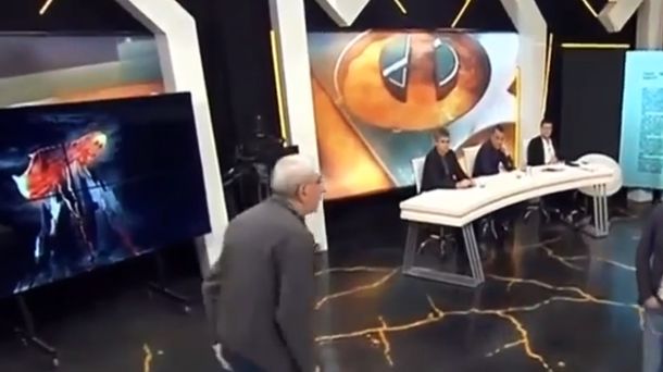 Azzaro contó qué pasó con Canaletti en el corte