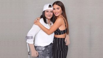 El buen gesto de Lali Espósito con una fan El buen gesto de Lali Espósito con una fan