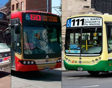 Los colectivos que cambian su recorrido por los cortes y marchas