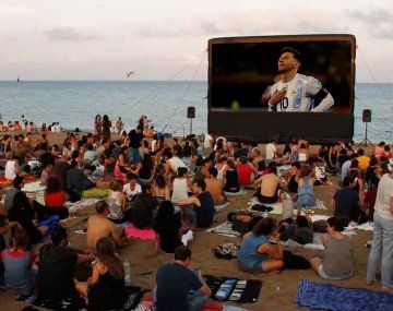 Mundial en MDQ: fan fest con la pantalla gigante más grande de la costa
