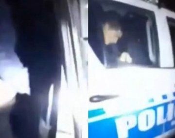 Escrachan en video a dos policías chaqueños mientras abusaban de una menor en el patrullero