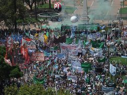 para el gobierno porteno, el protocolo antipiquete se aplico durante el paro para el gobierno porteno, el protocolo antipiquete se aplico durante el paro