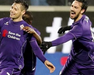 El golazo de Mauro Zárate para la Fiorentina que valió tres puntos