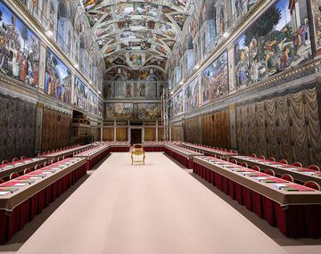 Así fue el ingreso de los cardenales al cónclave para elegir al nuevo papa