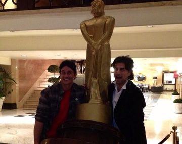 Sebastián Estevanez y Juan Darthés no perdieron el buen humor