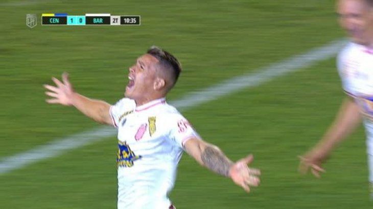 El golazo de Barracas Central que se perfila para ser el mejor de la fecha