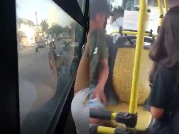 Violento ataque a un colectivero en San Miguel: le reventaron el vidrio de una trompada
