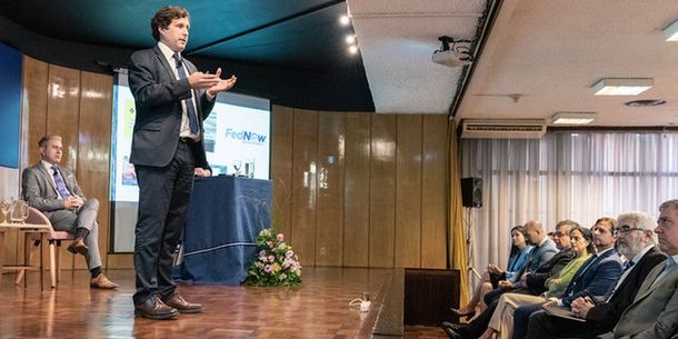 Diego Labat pressntó esta mañana el plan de acción desde el Banco Central del Uruguay.