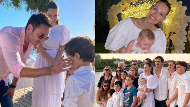 Pampita contó por qué invitó a Benjamín Vicuña al bautismo de su hija Ana