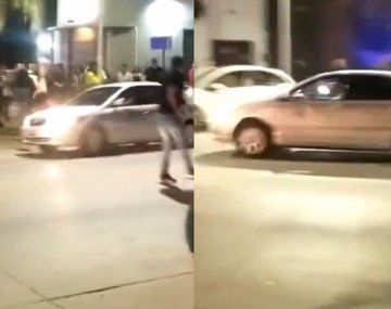 Atropelló a una joven y se fugó tras una pelea frente a un boliche