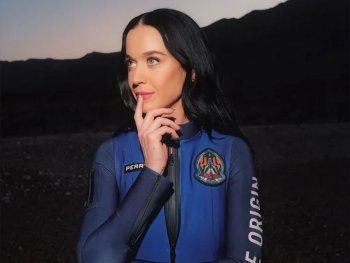 Katy Perry se convirtió en la primera estrella en viajar al espacio