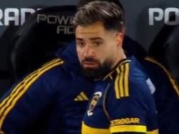 Confusión en Boca: Merentiel no sabía que lo habían reemplazado y casi juega el ST
