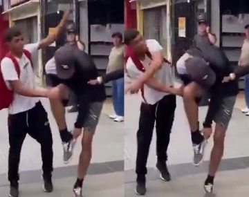 VIDEO: le robó a una jubilada