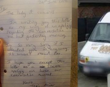 Se disculpó con una pasajera por dichos racista