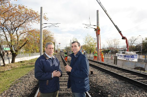 Randazzo recorrió obras junto a intendentes del conurbano