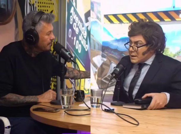 Marcelo Tinelli lanzó su entrevista con el imitador de Javier Milei y enfureció a tuiteros libertarios
