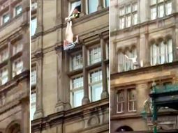 Un hombre se tiró por la ventana de un hotel en Glasgow