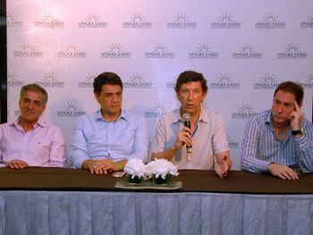 Jesús Cariglino, Jorge Macri, Gustavo Posse y Carlos Oreste