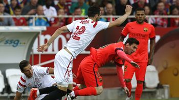 el barca se durmio y sevilla le empato sobre el final el barca se durmio y sevilla le empato sobre el final