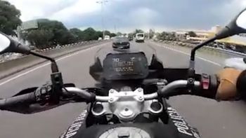 La secuencia policial quedó registrada en un video La secuencia policial quedó registrada en un video
