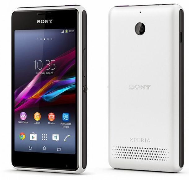 Xperia T2 Ultra y E1: los dos nuevos smartphones de Sony