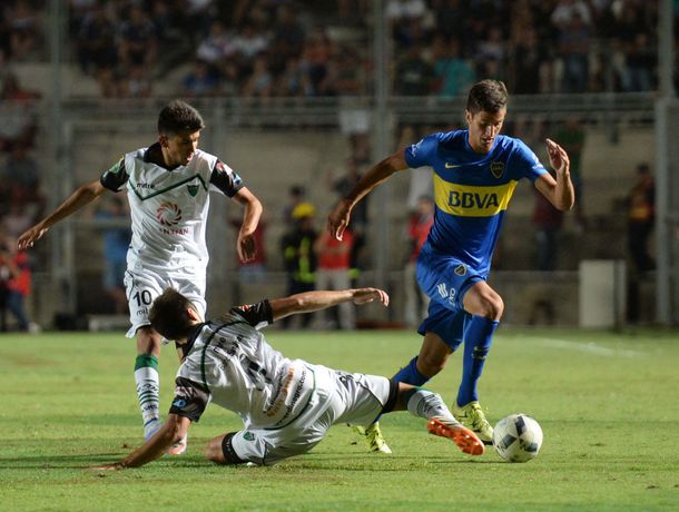 Las fotos del triunfo de Boca en San Juan