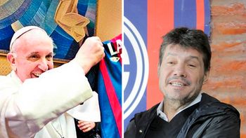 tinelli viajo para encontrarse con el papa tinelli viajo para encontrarse con el papa