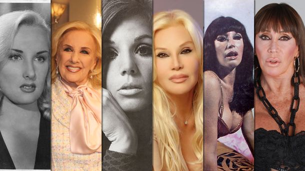 Antes y después: la otra cara de las divas argentinas