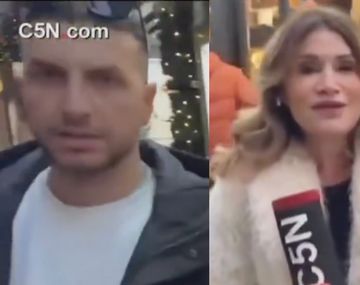 Atacaron en vivo a una periodista de C5N en Roma: Me secuestró el teléfono