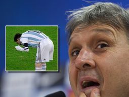 martino, sobre los vomitos de messi: no es algo normal martino, sobre los vomitos de messi: no es algo normal
