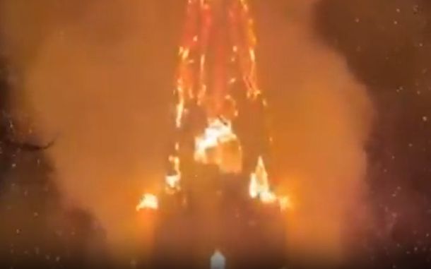 Año Nuevo caótico en Países Bajos: dos muertos y una iglesia quemada en la víspera de 2026