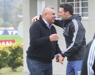 El deseo de Tapia con Scaloni para después del Mundial