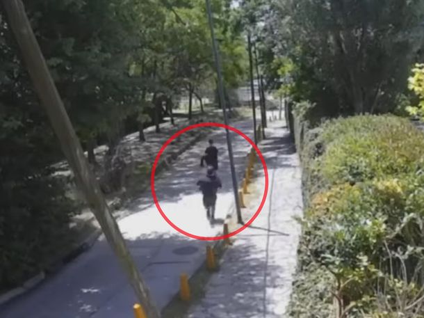 Así escaparon los delincuentes que asaltaron la casa de Valeria Mazza