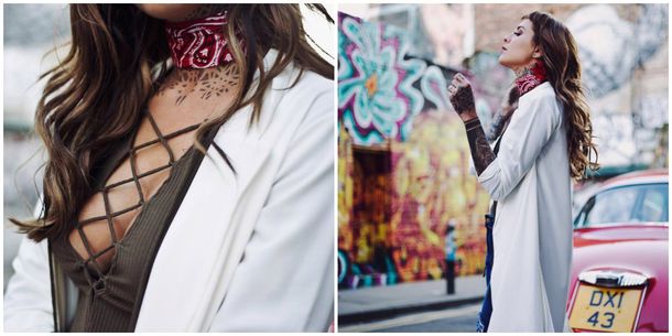 La campaña de moda de Candelaria Tinelli en Londres