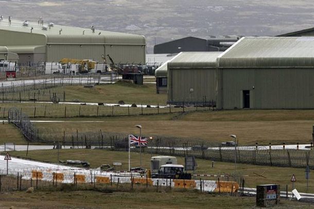Base militar de Mount Pleasant en Islas Malvinas