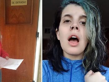Lucía Álvarez Vasallo (denunciante) y Femininja (denunciada)