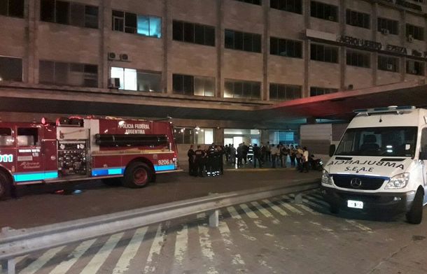Un principio de incendio afectó la torre de control del aeropuerto de Ezeiza