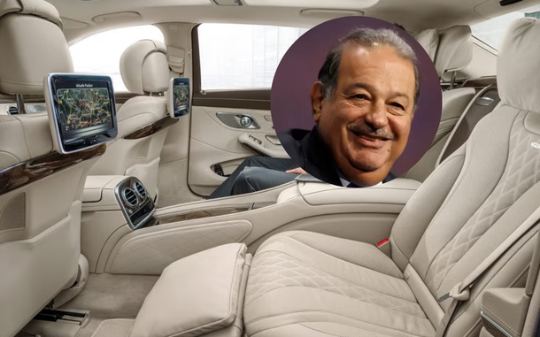 Este es el coche más lujoso de la colección de Carlos Slim Helú: es una joya automotriz de máxima seguridad
