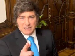 el mensaje grabado de milei para fin de ano: por un 2026 que haga a la argentina grande otra vez el mensaje grabado de milei para fin de ano: por un 2026 que haga a la argentina grande otra vez