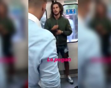 El cachetazo que sufrió Rodrigo Eguillor antes de que lo hicieran bajar del tren