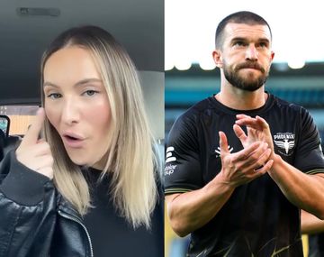 La reacción de la esposa de Tim Payne al escuchar la cumbia que le dedicaron a su marido