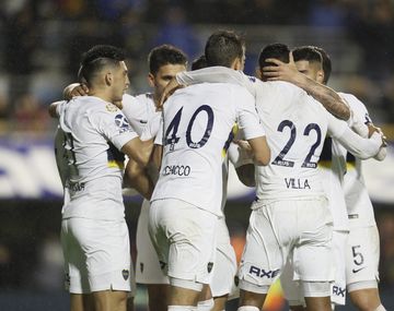 Boca en la Bombonera - Crédito:&nbsp;@BocaJrsOficial